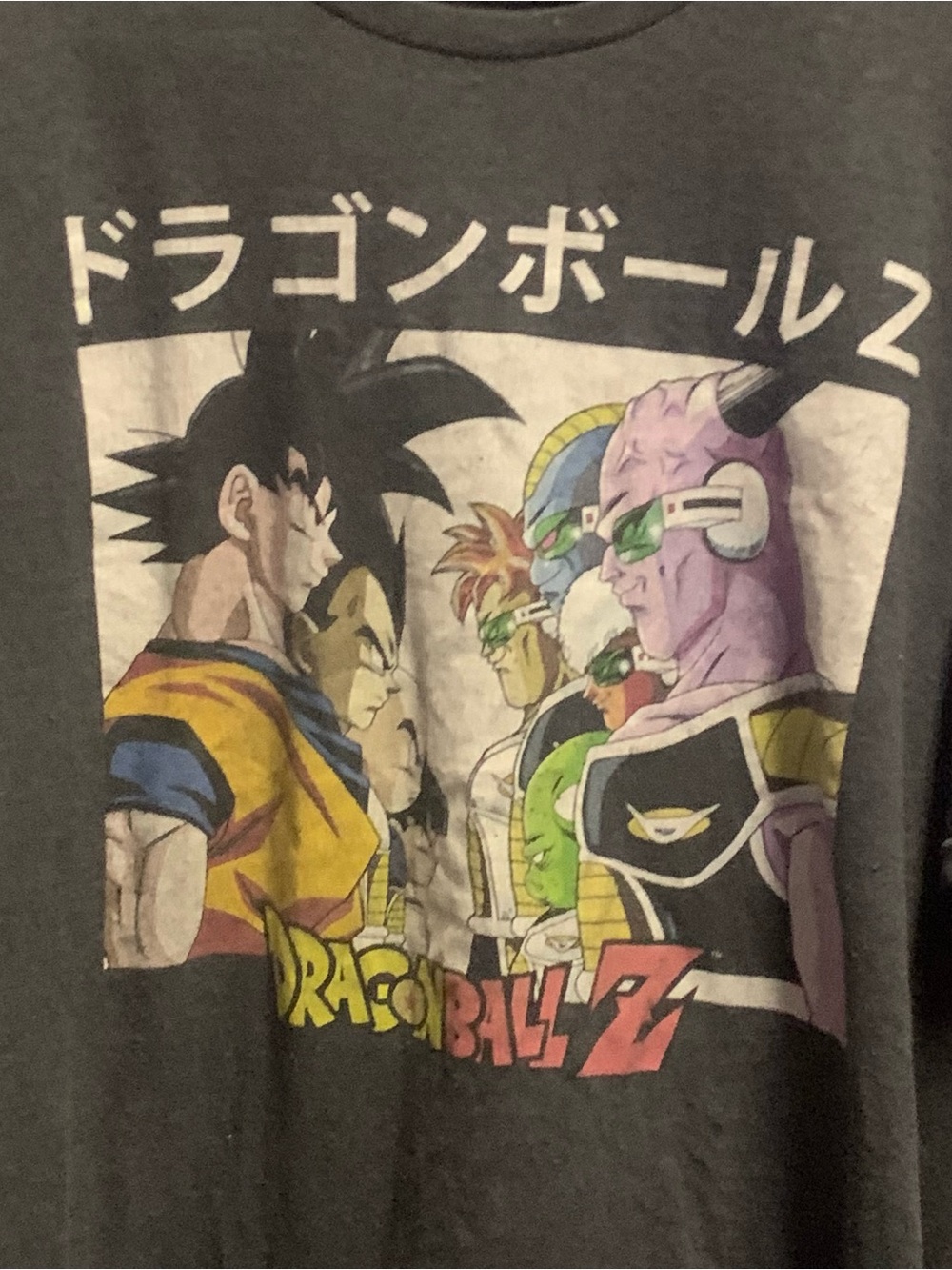 XL Dragon Ball Z Graphic Tee - Charcoal Gray
